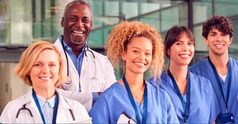 Equipa médica da Clínica Esperança